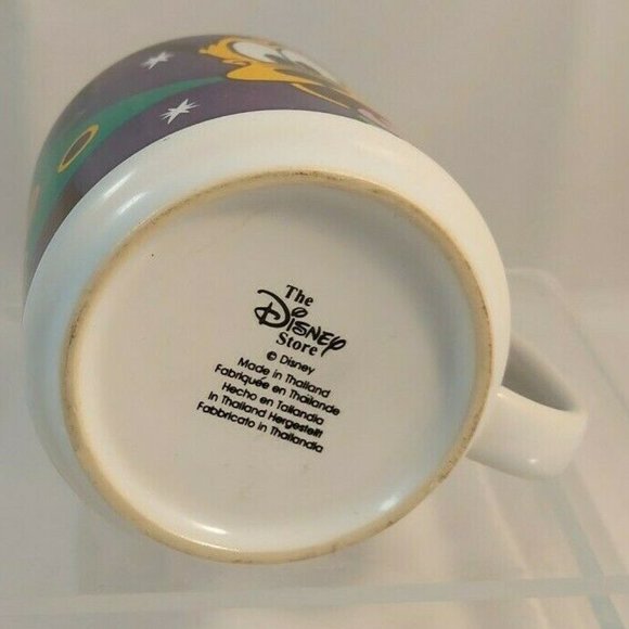 Disney PLUTO Christmas Tree Stars Disney Store 10 oz Ceramic Coffee Mug - Picture 6 of 7